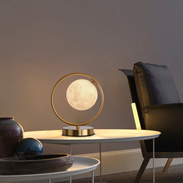 Table Lamps White Spherical Bedroom