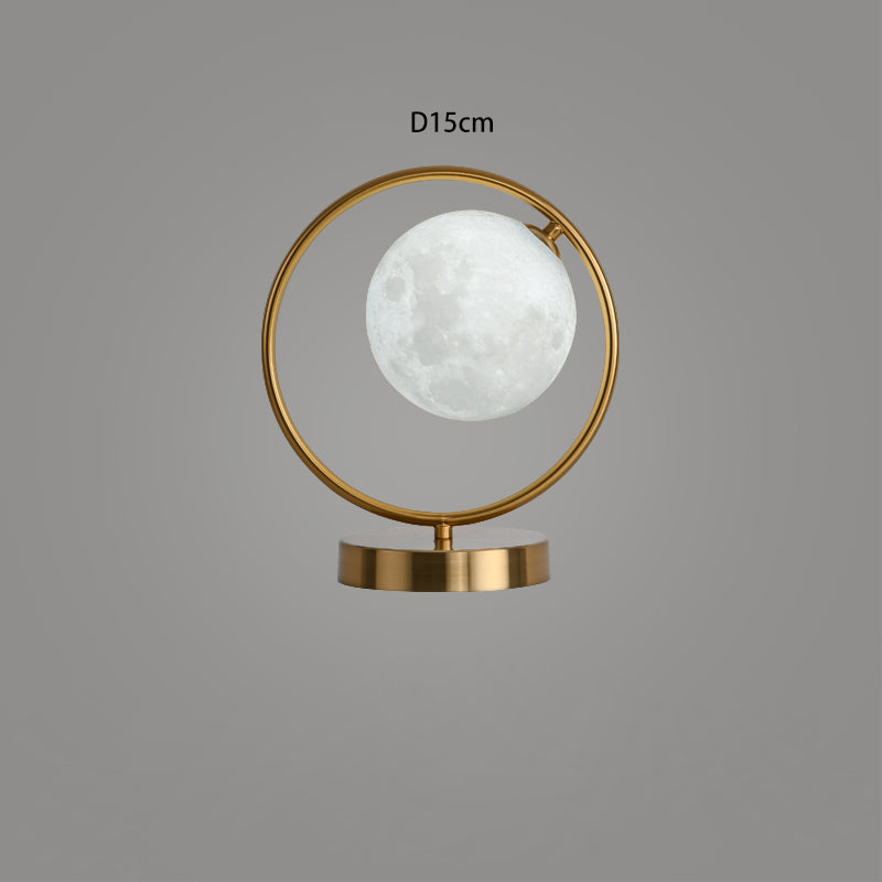 Table Lamps White Spherical Bedroom