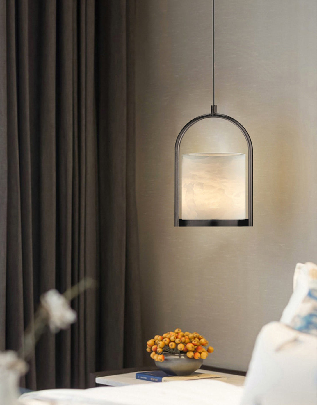 Alabaster Cortland Pendant Light