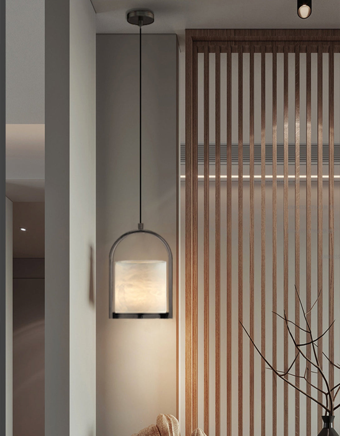Alabaster Cortland Pendant Light