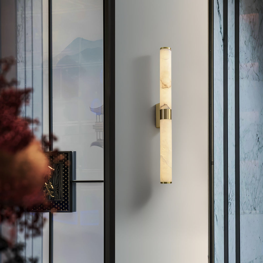 Alabaster Linear Wall Sconce