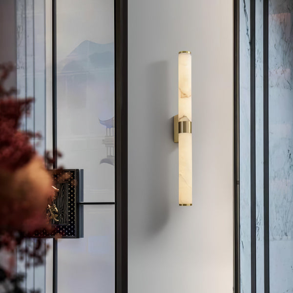 Alabaster Linear Wall Sconce