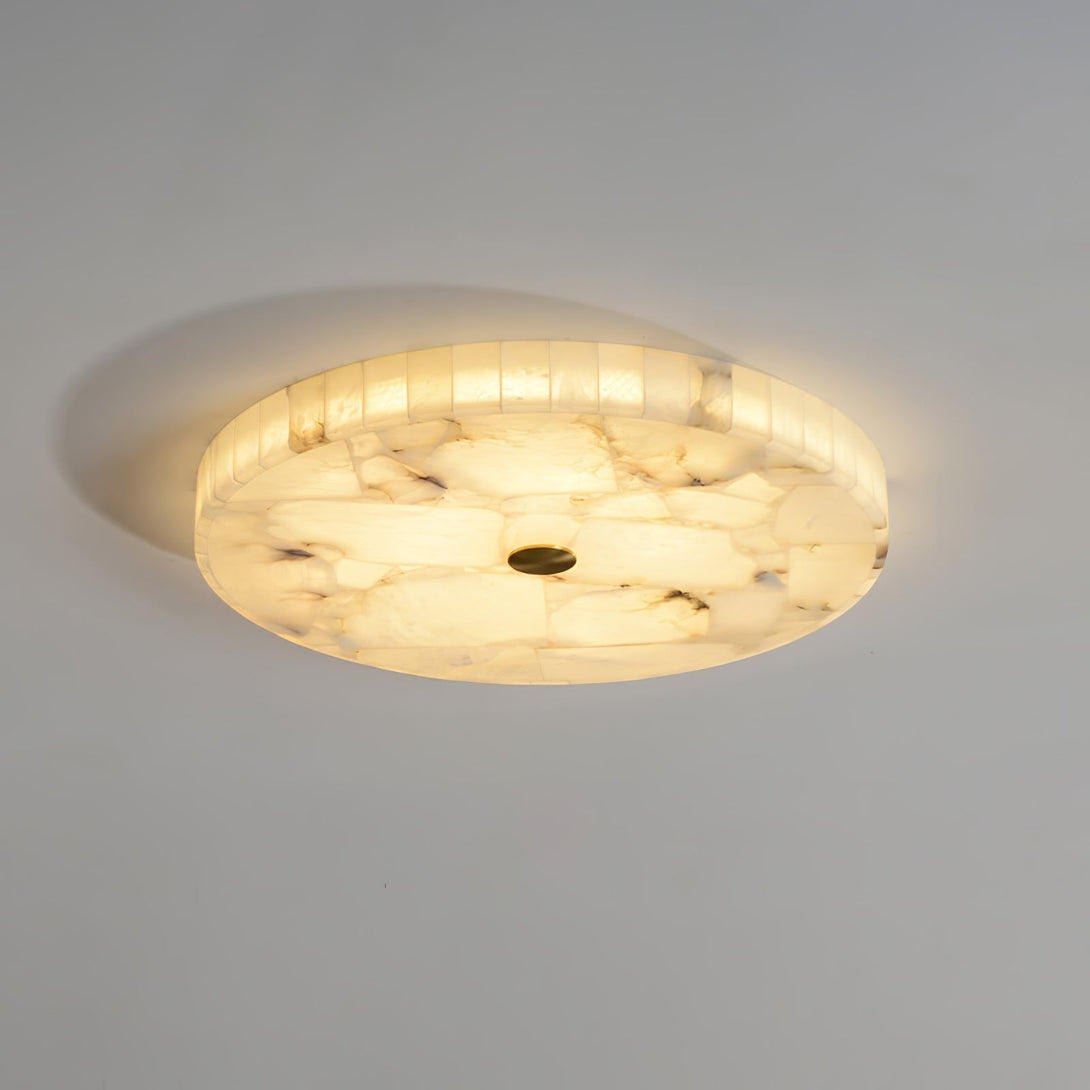 Alabaster Round Flush Mount 60cm