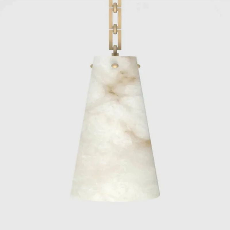 Alabaster Steven Contemporary Chandelier 5-Light