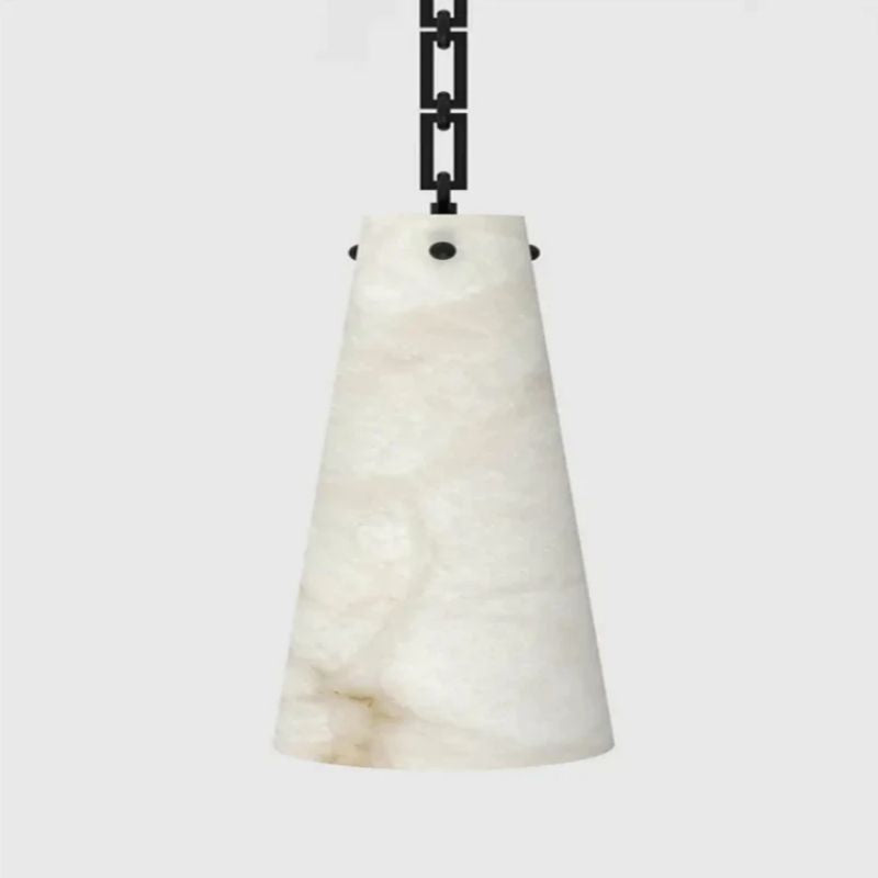 Alabaster Steven Contemporary Chandelier 5-Light